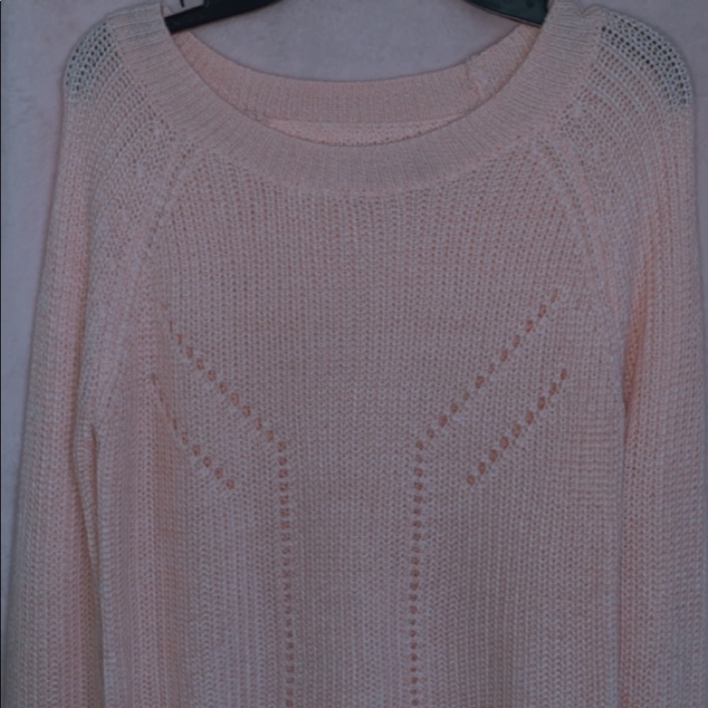 Pink sweater